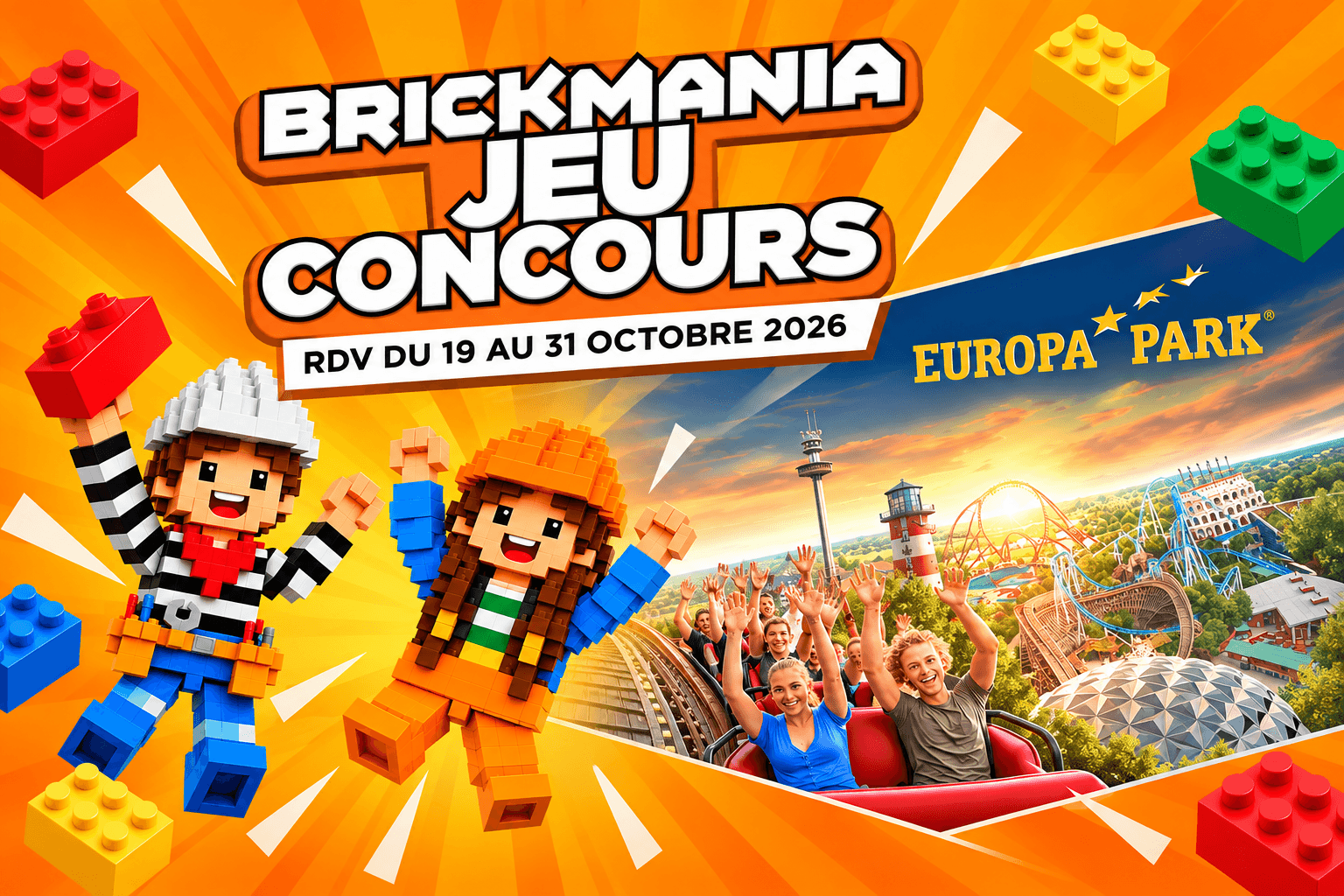 Concours Brickmania a Europa Park