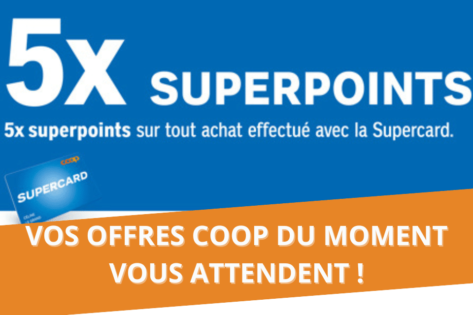VOS OFFRES COOP VOUS ATTENDENT